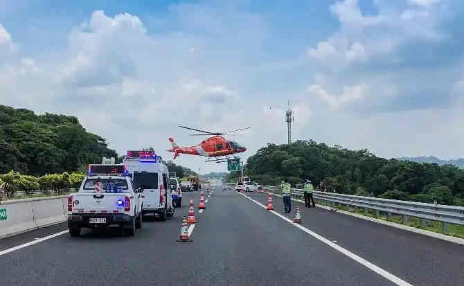 北川高速公路汽车救援案例